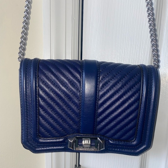 Blue Rebecca Minkoff Purse - Picture 1 of 4